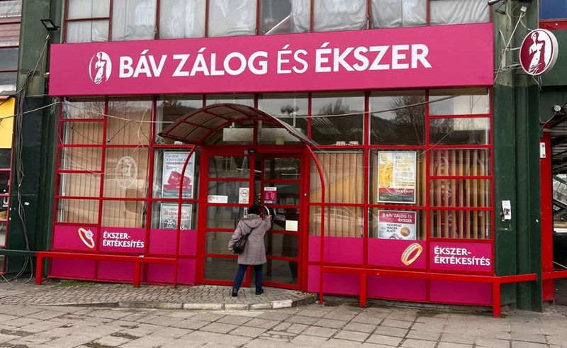 BÁV zálogfiók Tatabánya